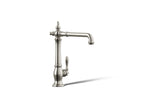 KOHLER K-99266-SN Artifacts Single-Handle Kitchen Sink Faucet - Vibrant Polished Nickel