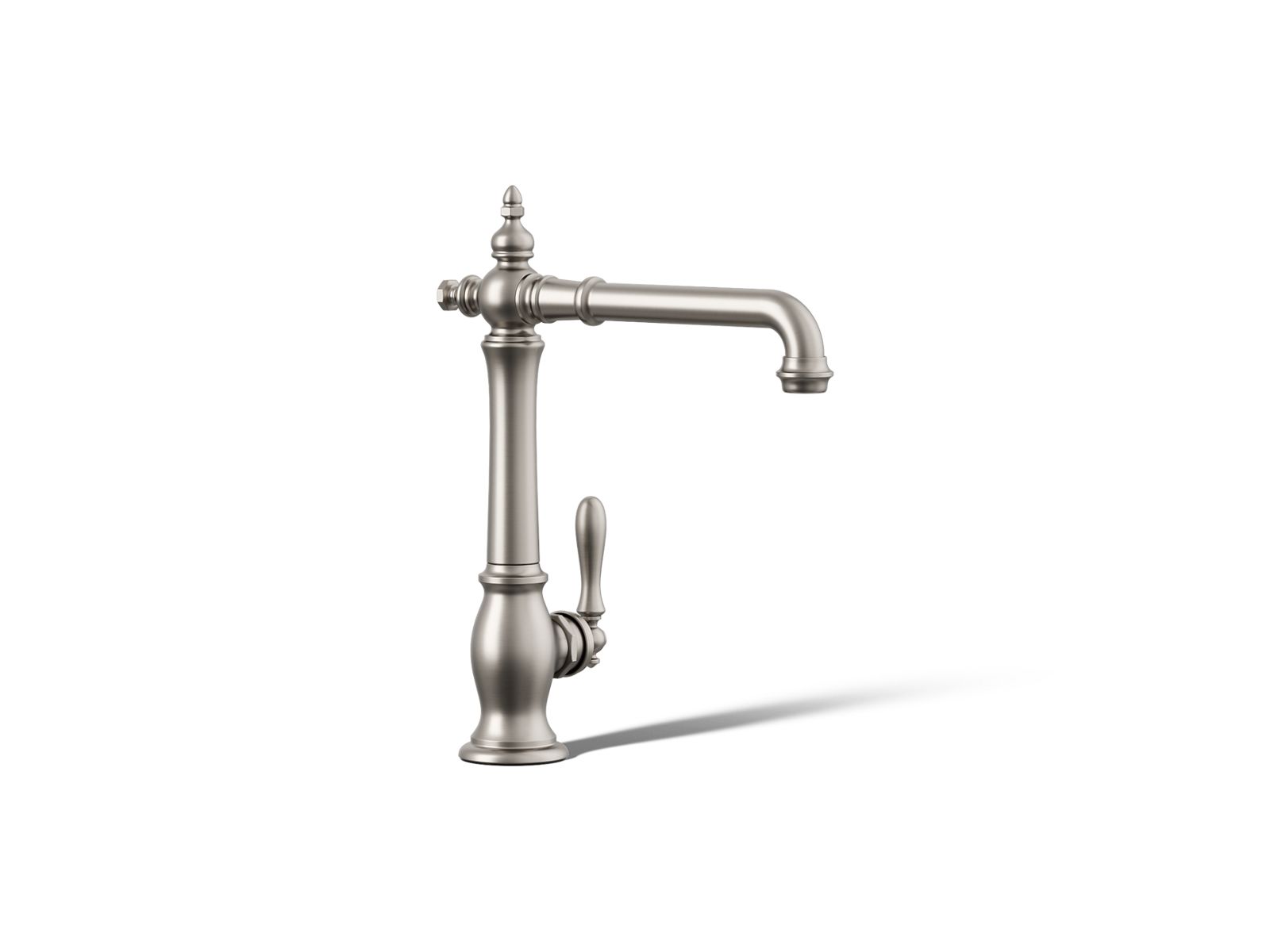 KOHLER K-99266-VS Artifacts Single-Handle Kitchen Sink Faucet - Vibrant Stainless