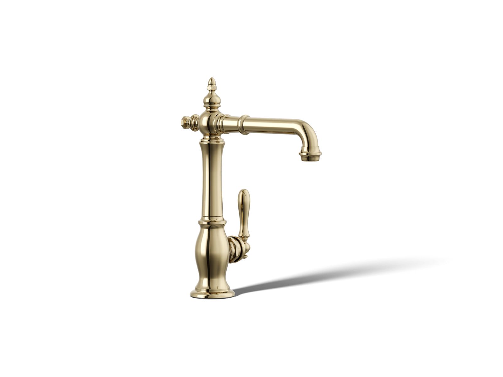 KOHLER K-99267-AF Artifacts Single-Handle Bar Sink Faucet - Vibrant French Gold