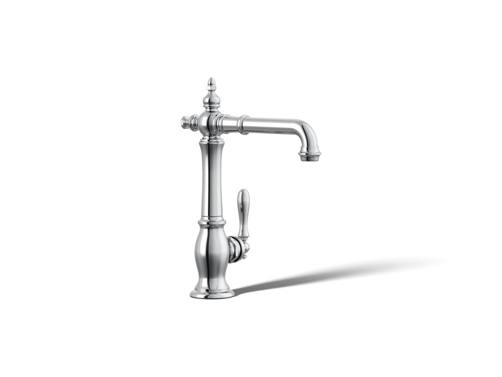 KOHLER K-99267-CP Artifacts Single-Handle Bar Sink Faucet - Polished Chrome