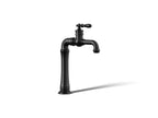 KOHLER K-99268-BL Artifacts Gentleman'S Single-Handle Bar Sink Faucet - Matte Black