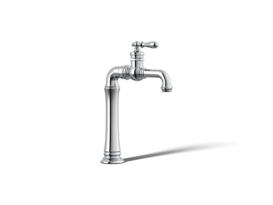 KOHLER K-99268-CP Artifacts Gentleman's Single-handle bar sink faucet - Polished Chrome