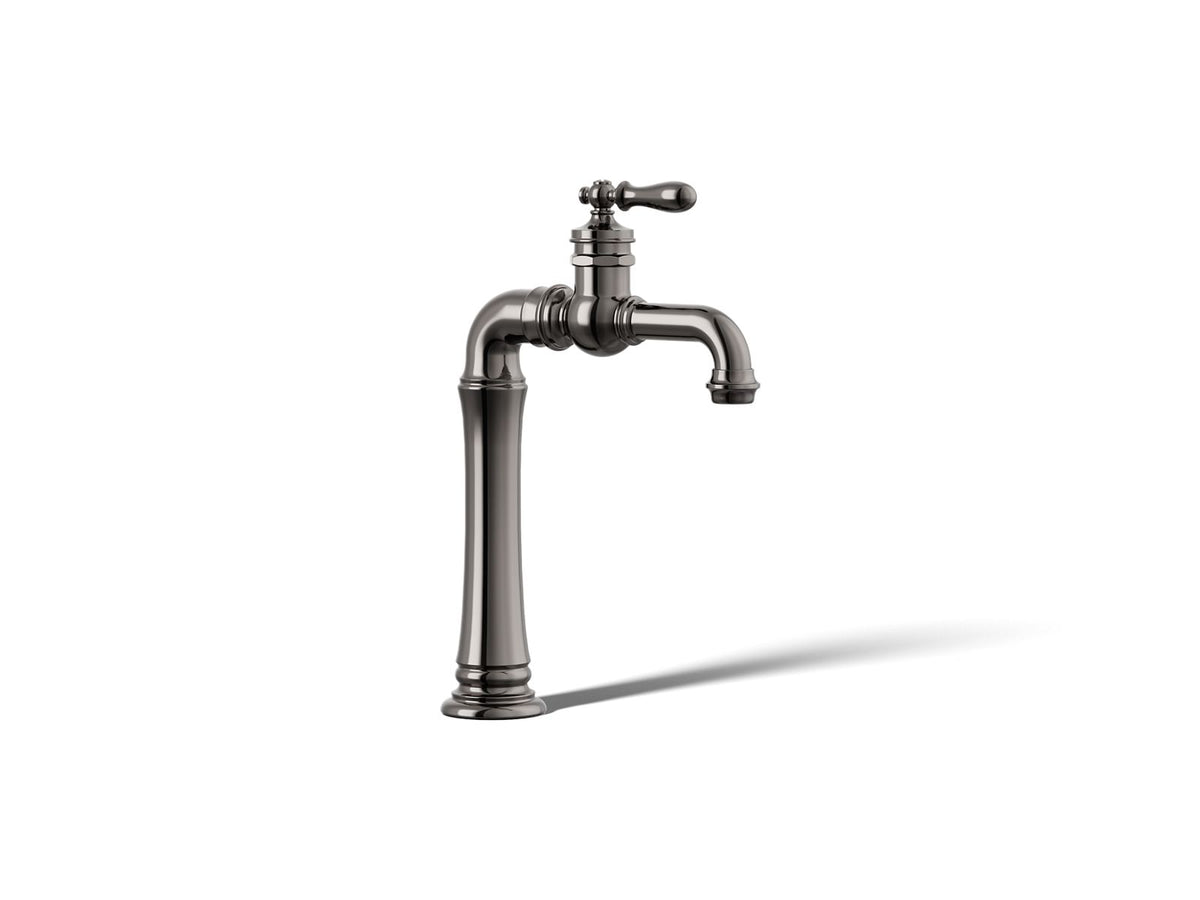 KOHLER K-99268-TT Artifacts Gentleman'S Single-Handle Bar Sink Faucet - Vibrant Titanium