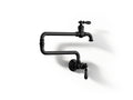 KOHLER K-99270-BL Artifacts Wall-Mount Pot Filler - Matte Black