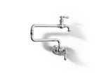 KOHLER K-99270-CP Artifacts Wall-Mount Pot Filler - Polished Chrome