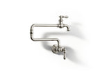 KOHLER K-99270-SN Artifacts Wall-Mount Pot Filler - Vibrant Polished Nickel