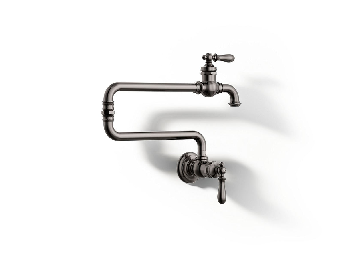KOHLER K-99270-TT Artifacts Wall-Mount Pot Filler - Vibrant Titanium