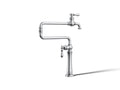 KOHLER K-99271-CP Artifacts Deck-Mount Pot Filler - Polished Chrome