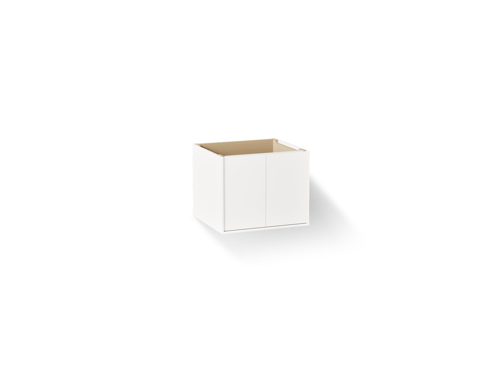 KOHLER K-99539-1WA Jute 24" Wall-Hung Bathroom Vanity Cabinet - Linen White