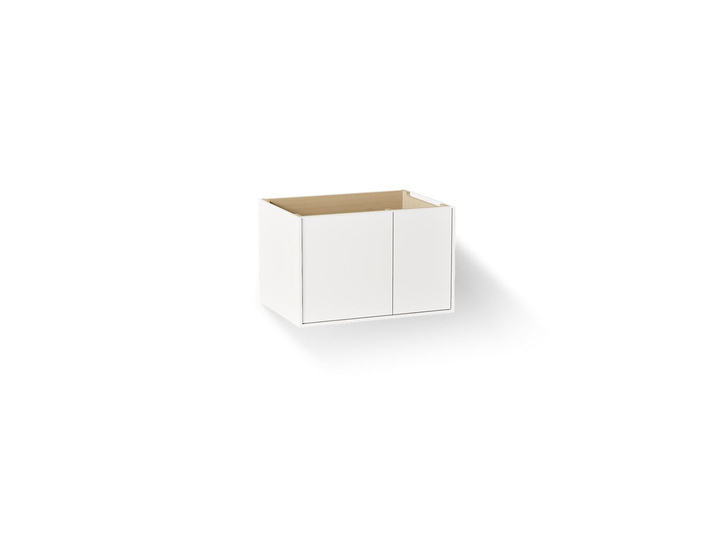 KOHLER K-99541-R-1WA Jute 30" Wall-Hung Bathroom Vanity Cabinet - Linen White