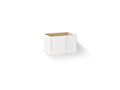 KOHLER K-99541-R-1WA Jute 30" Wall-Hung Bathroom Vanity Cabinet - Linen White