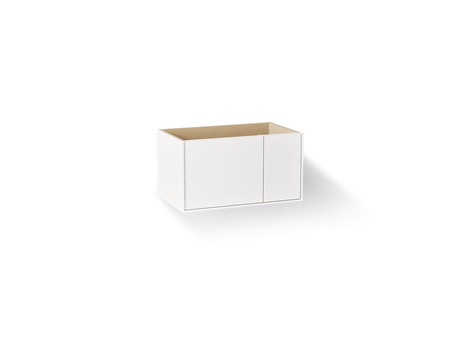 KOHLER K-99543-R-1WA Jute 36" Wall-Hung Bathroom Vanity Cabinet - Linen White