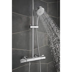 GROHE 26421000 Tempesta Thermostatic Shower System, - Chrome