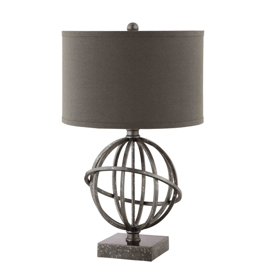 ELK STUDIO 99616 Lichfield 25.25'' High 1-Light Table Lamp - Pewter