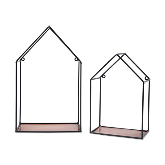 SAN MIGUEL 996269 House Set Of 2 Shelves