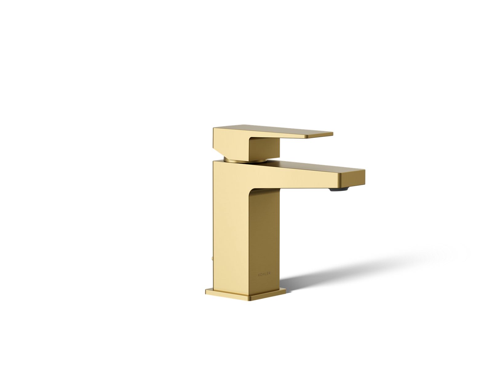 KOHLER K-99760-4K-2MB Honesty Single-Handle Bathroom Sink Faucet, 1.0 Gpm - Vibrant Brushed Moderne Brass