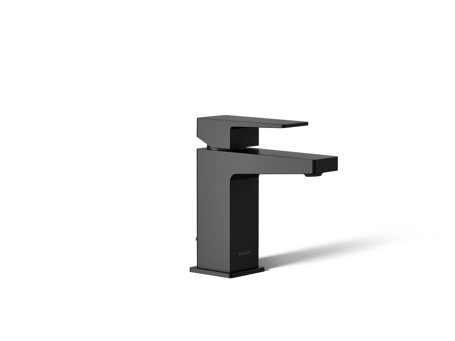 KOHLER K-99760-4K-BL Honesty Single-Handle Bathroom Sink Faucet, 1.0 Gpm - Matte Black