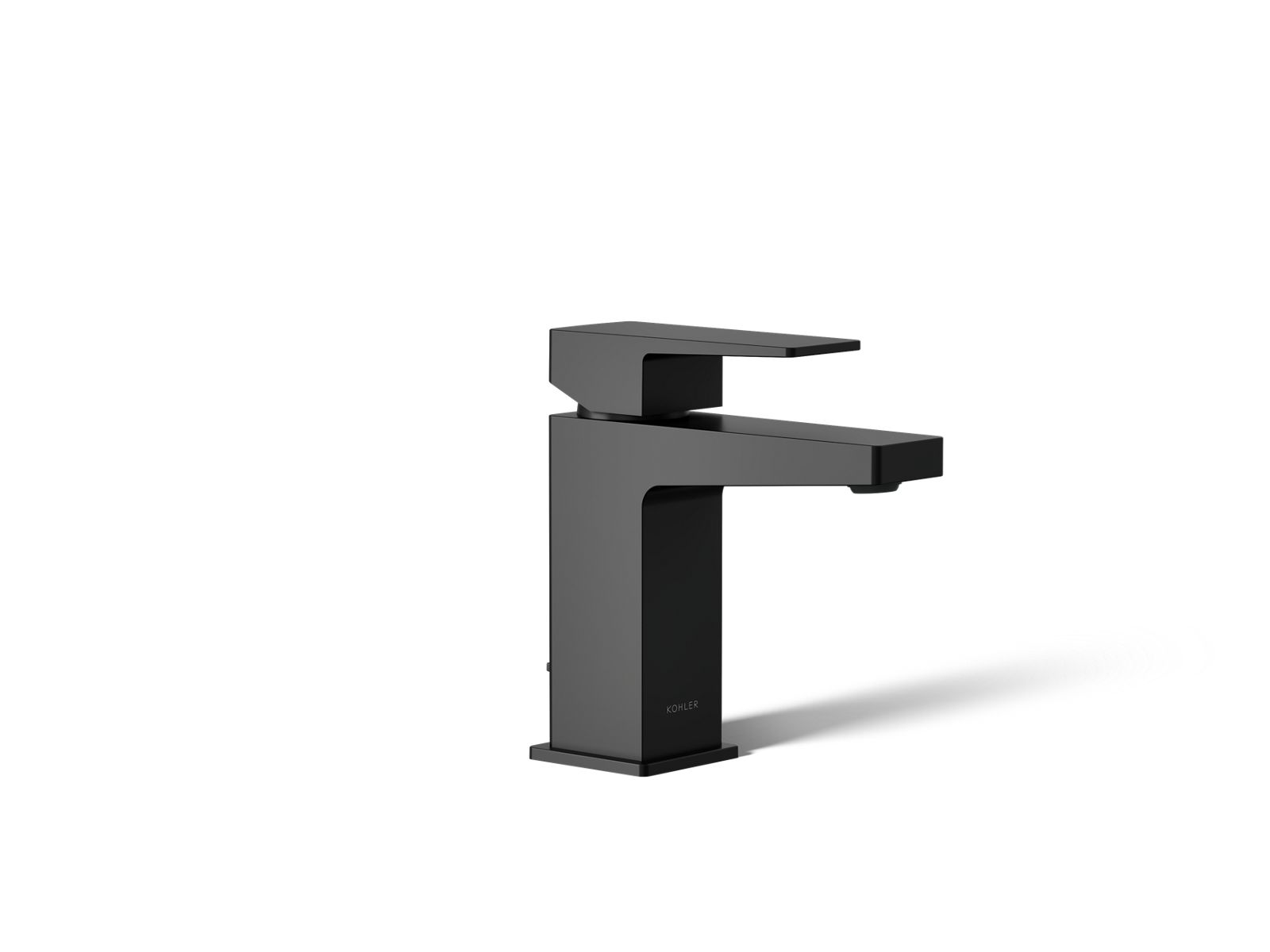 KOHLER K-99760-4K-BL Honesty Single-Handle Bathroom Sink Faucet, 1.0 Gpm - Matte Black