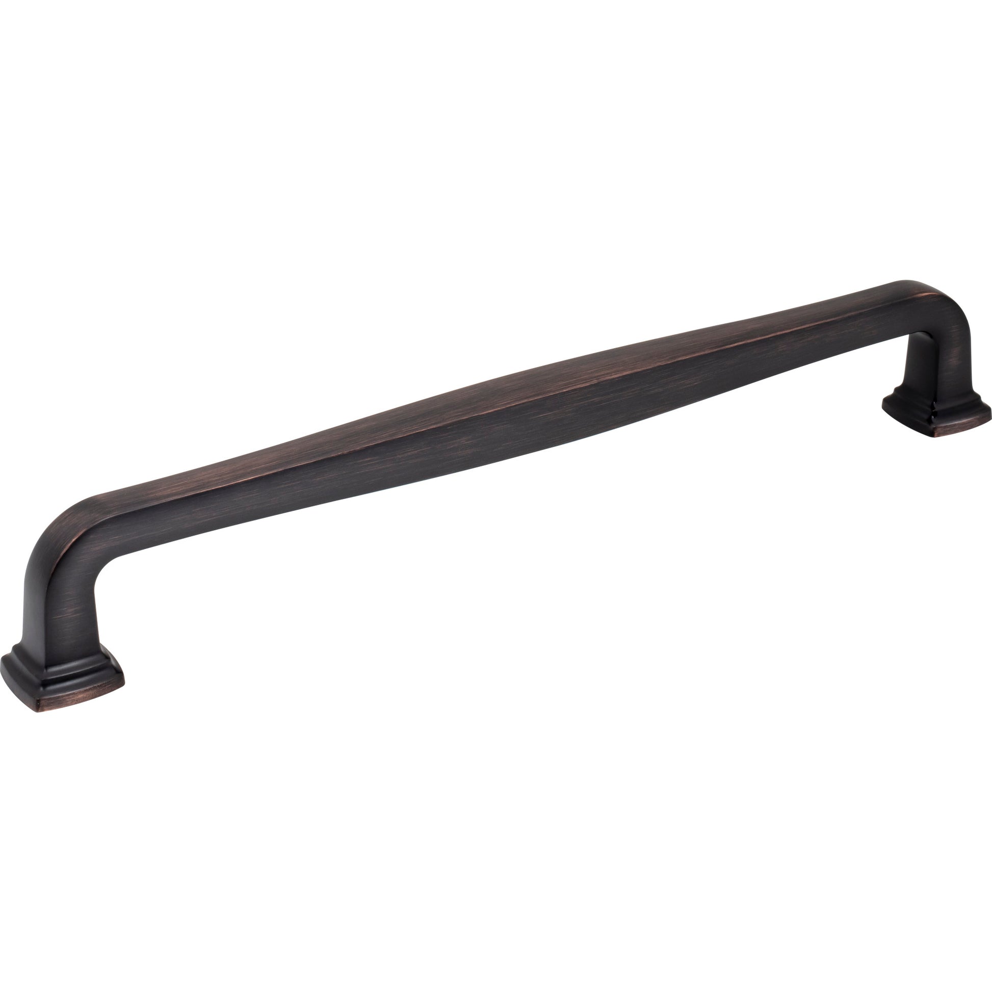 JEFFREY ALEXANDER 782-12DBAC Fontana 12" Center-to-Center Appliance Pull - Brushed Oil Rubbed Bronze