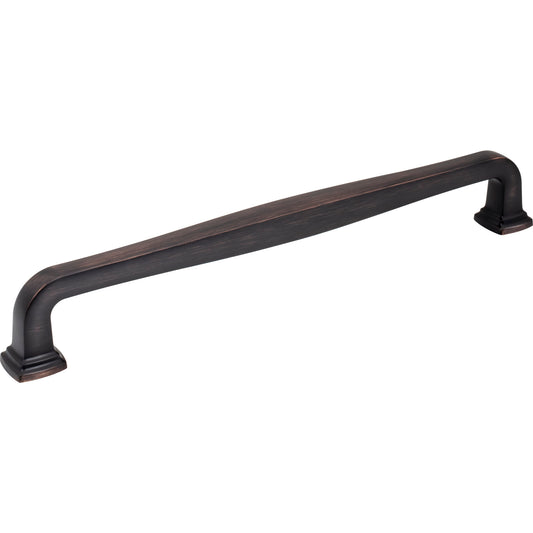JEFFREY ALEXANDER 782-12DBAC Fontana 12" Center-to-Center Appliance Pull - Brushed Oil Rubbed Bronze