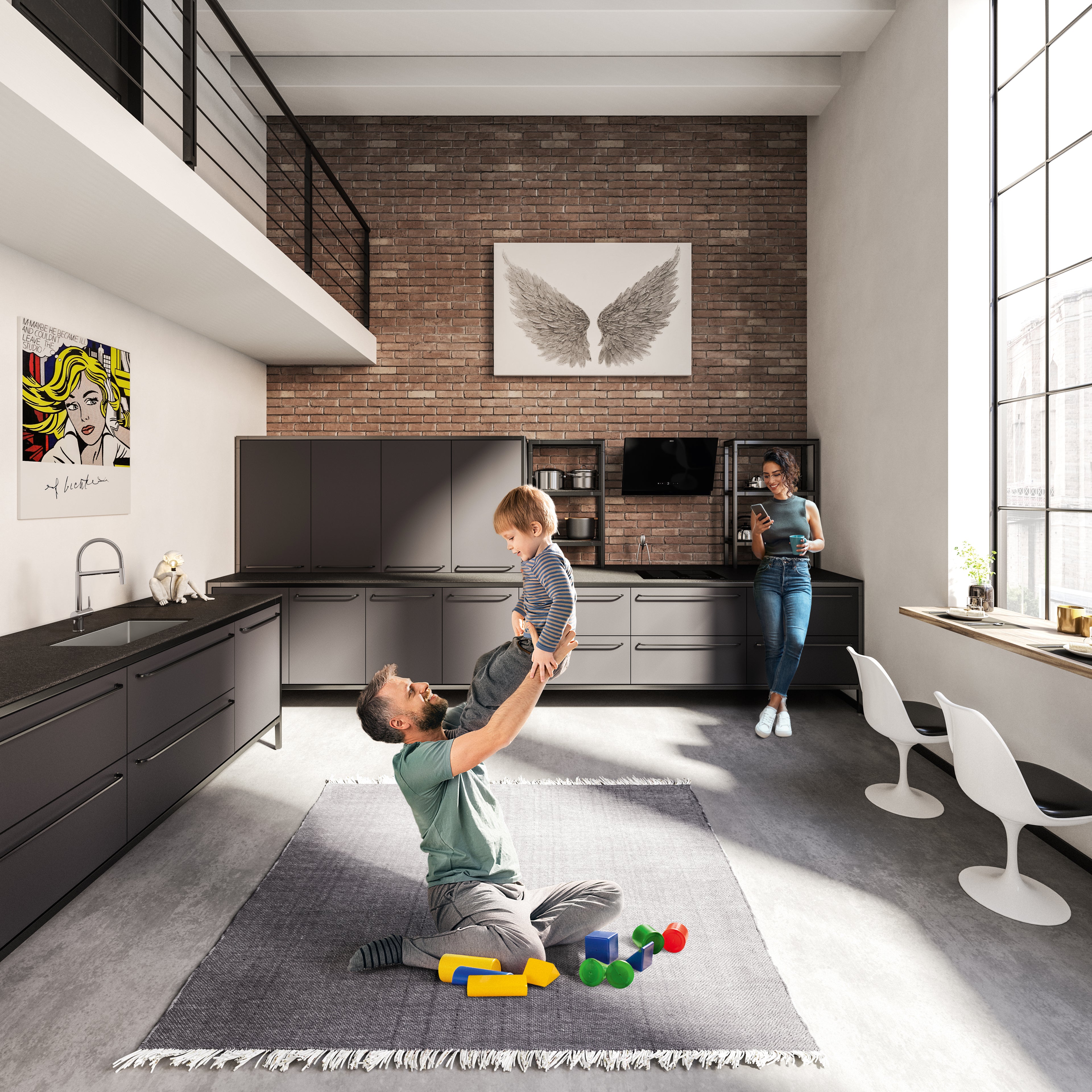 FRANKE ACT-SP-CHR Active 16.5-in Single Handle Semi-Pro Faucet in Chrome In Polished Chrome