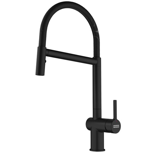 FRANKE ACT-SP-MBK Active 16.5-in Single Handle Semi-Pro Faucet in Matte Black In Matte Black