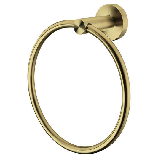 ARTOS TA445SB Trova Round Towel Ring Satin Brass