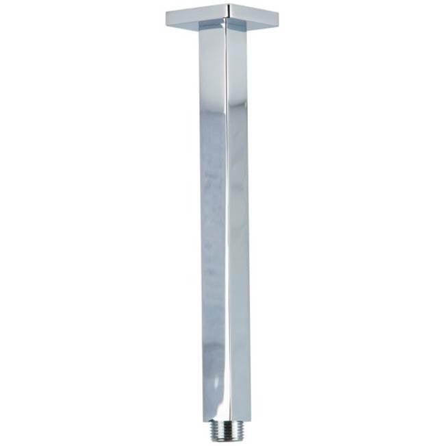 ARTOS F703-2/9-ARCH Safire Shower Rainhead Ceiling Mount Arm (9.5" arm) Chrome