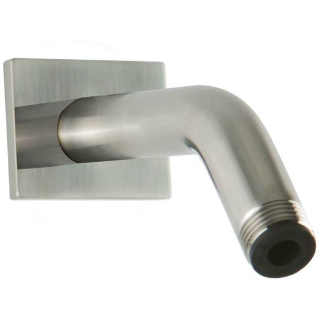 ARTOS F902-28BN Wall Mount Angled Shower Arm R+S Escutcheon, Brushed Nickel