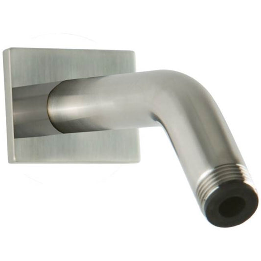 ARTOS F902-28BN Wall Mount Angled Shower Arm R+S Escutcheon, Brushed Nickel