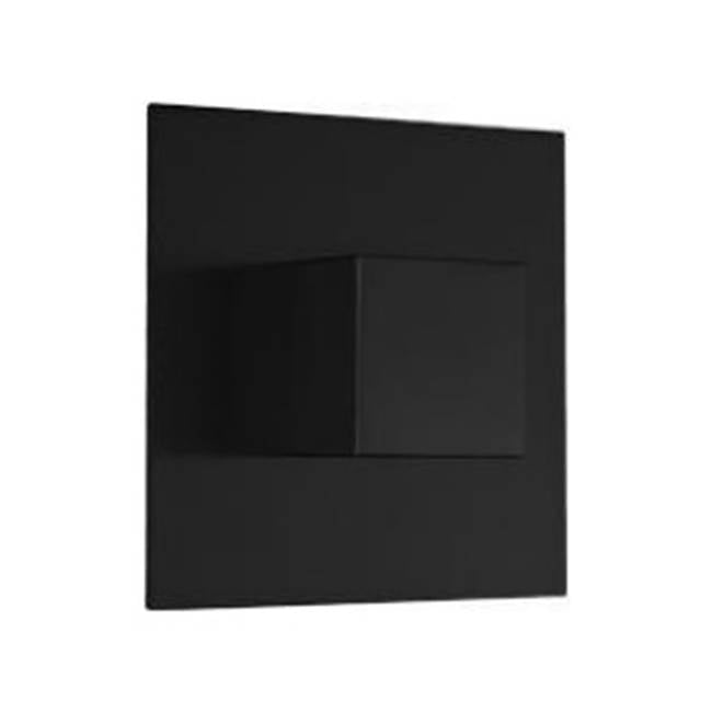 ARTOS F903A-52TKBK Square Progressive Pressure Balance Mixer Trim Kit Matte Black