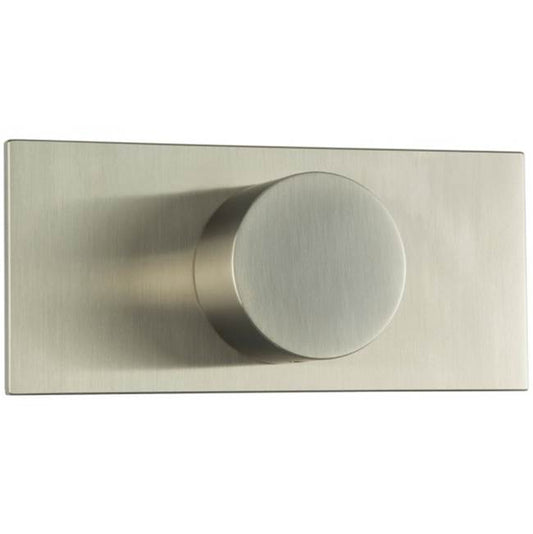 ARTOS F903A-57TKBN Square and Round Progressive Pressure Balance Mixer Trim Kit with Letterbox Plate Brushed Nickel