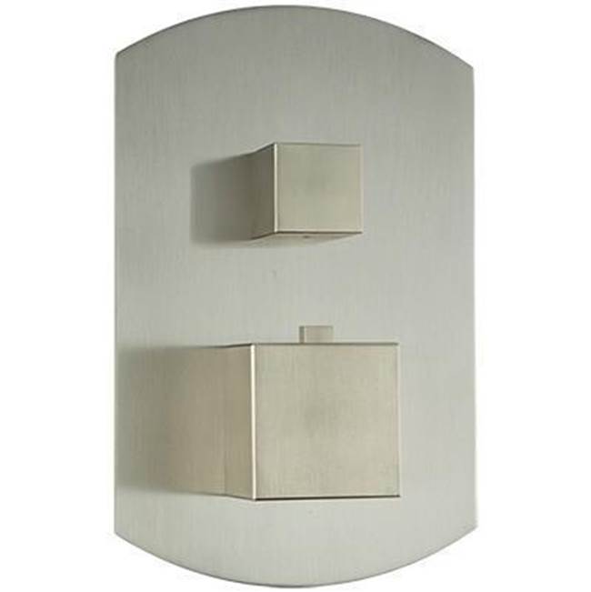 ARTOS F903B-55TKBN Transitional Thermostat with 3-Way Diverter and Off Position Trim Kit Brushed Nickel