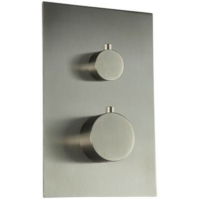 ARTOS F903B-60TKBN Square and Round Thermostat with 3-Way Diverter and Off Position Trim Kit Brushed Nickel