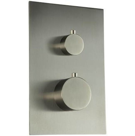 ARTOS F903B-60TKBN Square and Round Thermostat with 3-Way Diverter and Off Position Trim Kit Brushed Nickel