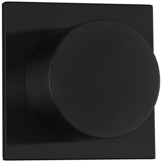 ARTOS F906A-9TKBK Square and Round Volume Control Trim Kit Matte Black