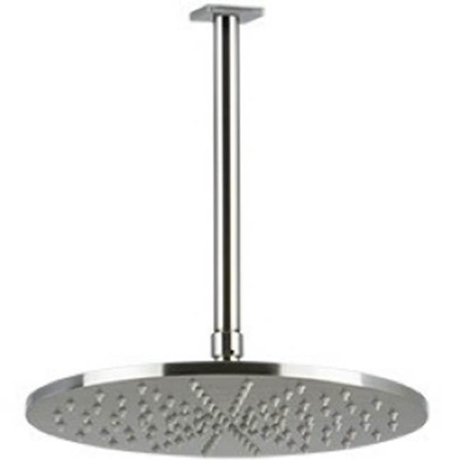 ARTOS F907-18/9BN R+S 12" Shower Rainhead Ceiling Mount, 9.5" Arm, Brushed Nickel