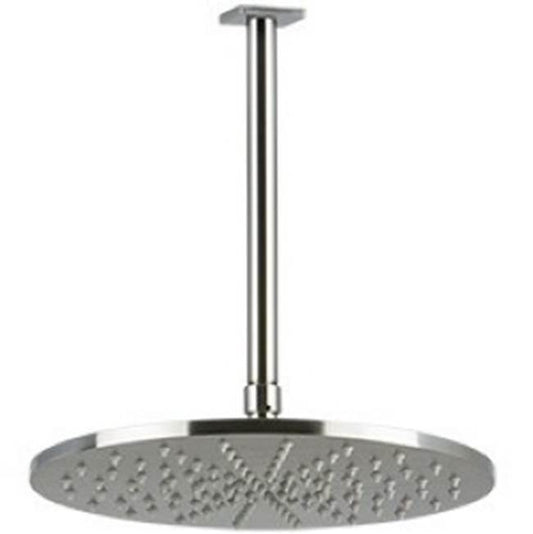 ARTOS F907-18/9BN R+S 12" Shower Rainhead Ceiling Mount, 9.5" Arm, Brushed Nickel