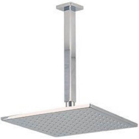 ARTOS F907-52BN 10" Shower Rainhead Ceiling Mount 9.5" Arm SQU Brushed Nickel