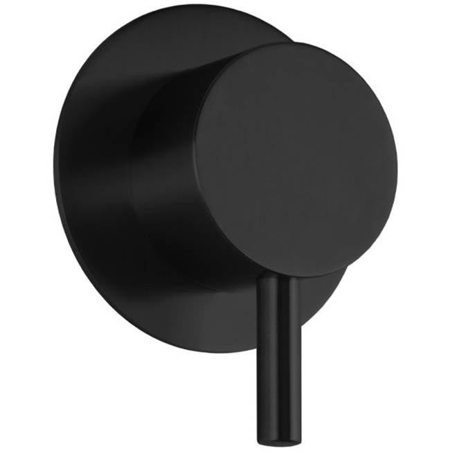 ARTOS F909A-4TKBK Round 3-Way Diverter Trim Kit Matte Black