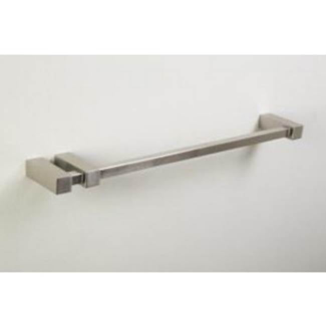 ARTOS LT40BN Loft 18" Double Post Towel Bar SQU Brushed Nickel