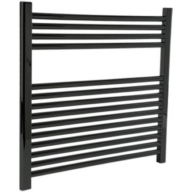 ARTOS M06875W-BK Denby Towel Warmer 27" x 30" Hardwired Matte Black