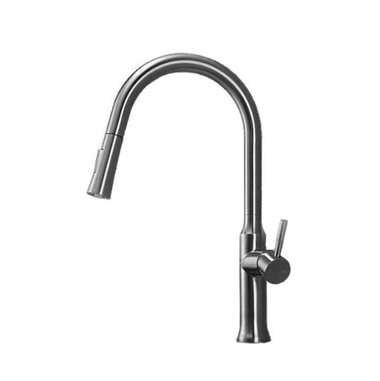 ARTOS F100139CH Trova Transitional Kitchen Faucet with Pulldown Spray Chrome