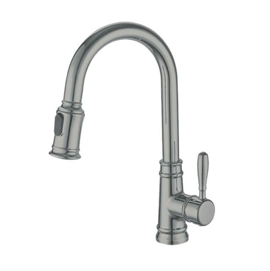ARTOS F100140BN Trova Classic Kitchen Faucet with Pulldown Spray Brushed Nickel