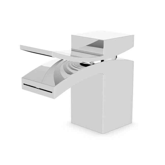 ARTOS F201-3CH Quarto Single Hole Lavatory Faucet, Front Flow Chrome