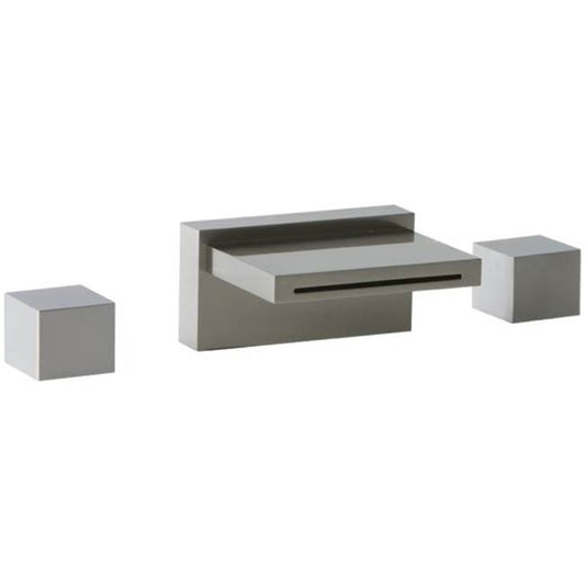 ARTOS F202-6BN Quarto 3 Hole Deck Mount Tub Filler Brushed Nickel