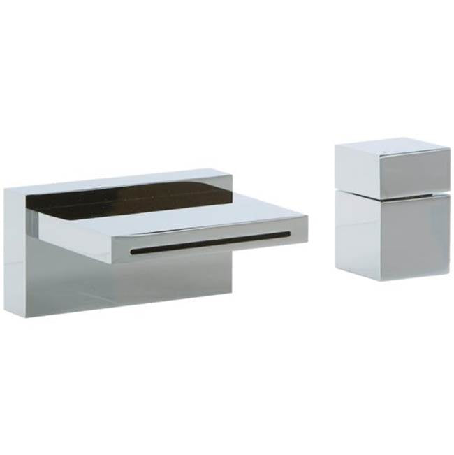 ARTOS F202-9CH Quarto 2 Hole Deck Mount Tub Filler Chrome