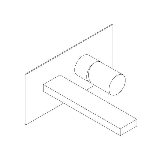 ARTOS F301-6CH Otella In Wall Lav Faucet Chrome