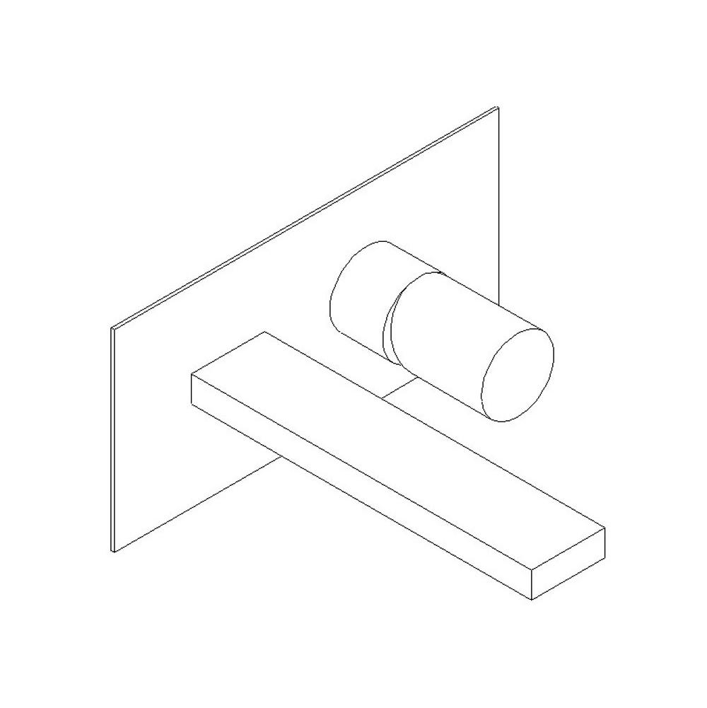 ARTOS F301-6BN Otella In Wall Lav Faucet Brushed Nickel