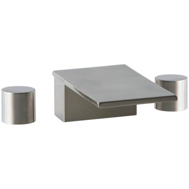 ARTOS F302-3BN Otella 3-Hole Deck Mount Tub Filler R+S Brushed Nickel